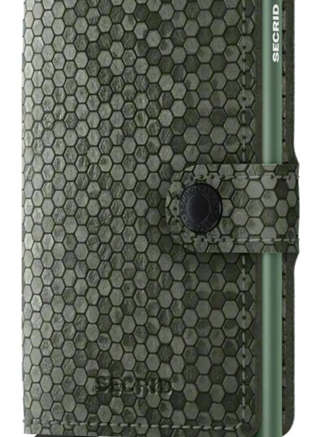 Miniwallet Hexagon Green - Hexagon Green