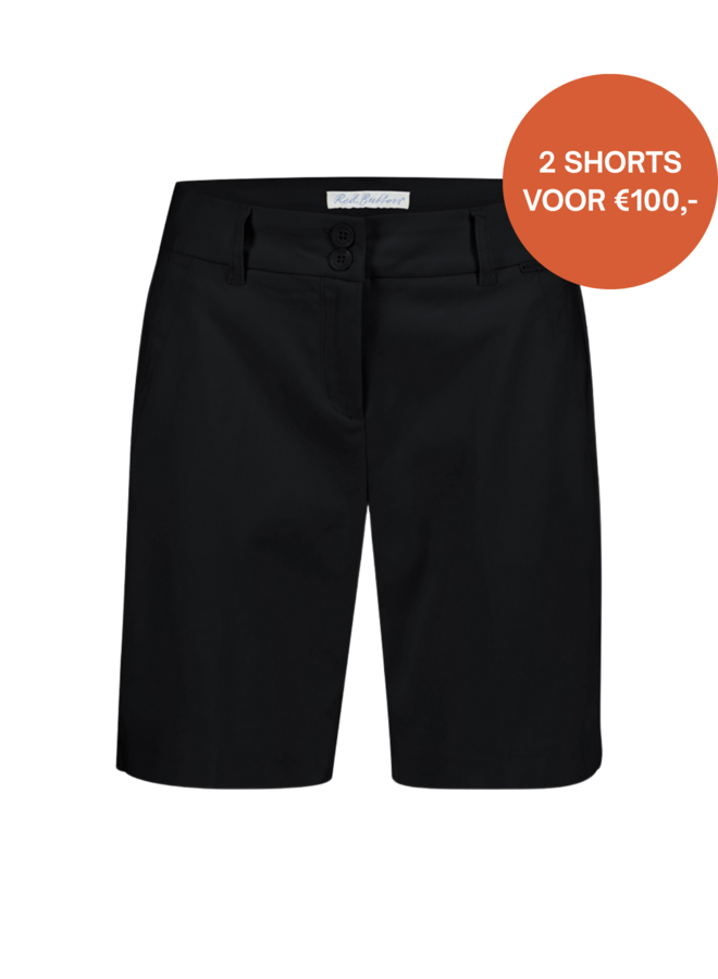 Red Button Short Ava Korte Broek SRB4491 - 1 Zwart