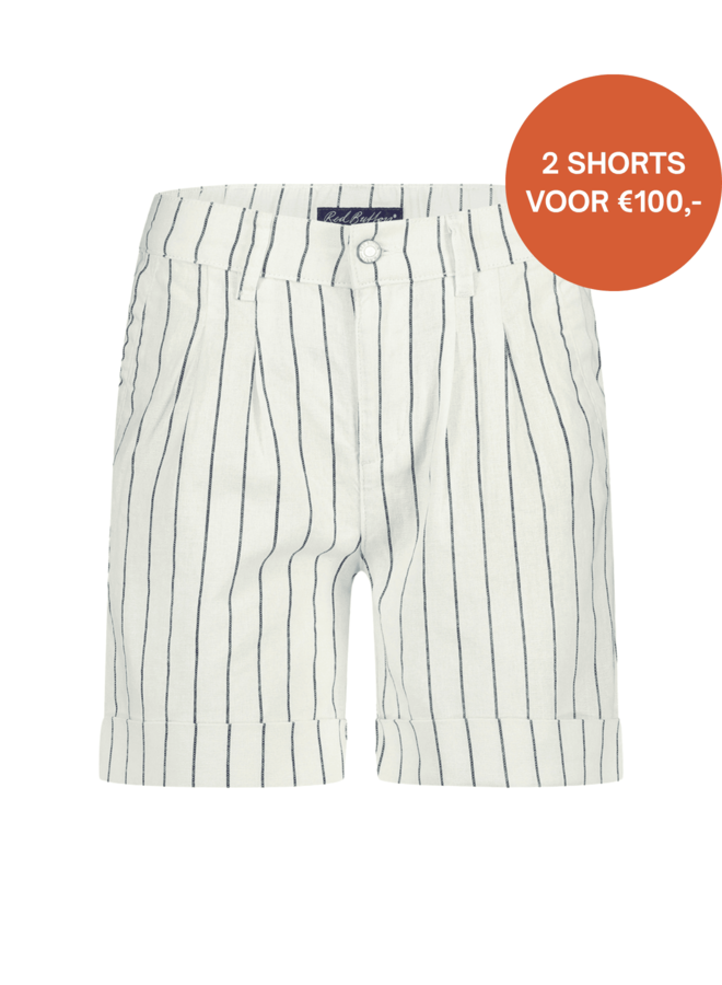 Red Button Short Linnen Cleo SRB4574 - 35 Navy