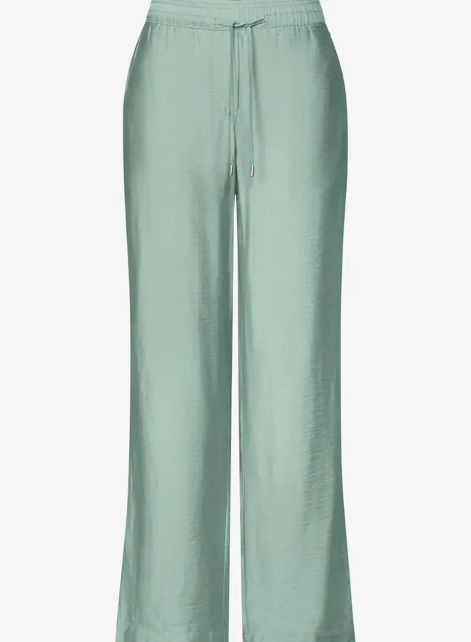 Cecil Wide Leg Broek 16695 30 Matcha Green