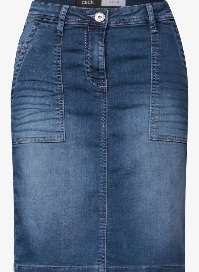 Cecil Denim Rok 15925 Light Blue Wash