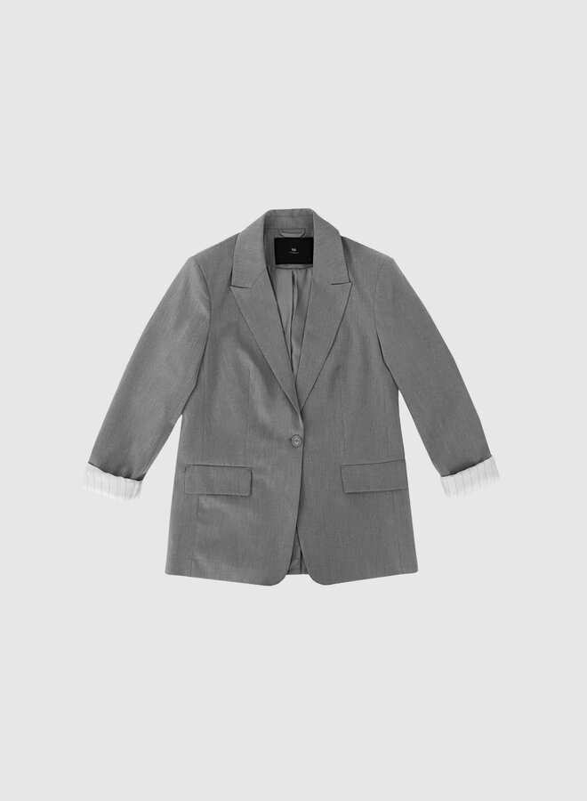 Withblack Blazer 00001316 WBLANNEKA - Grey Melange