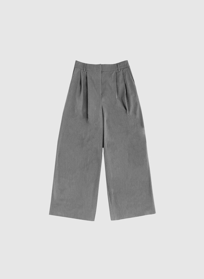Withblack Pantalon 00001317 WBLANNEKA PANT - Grey Melange