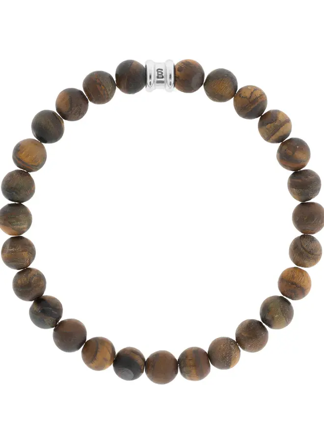 Armband Stenen SBB/012 - Matt Tiger