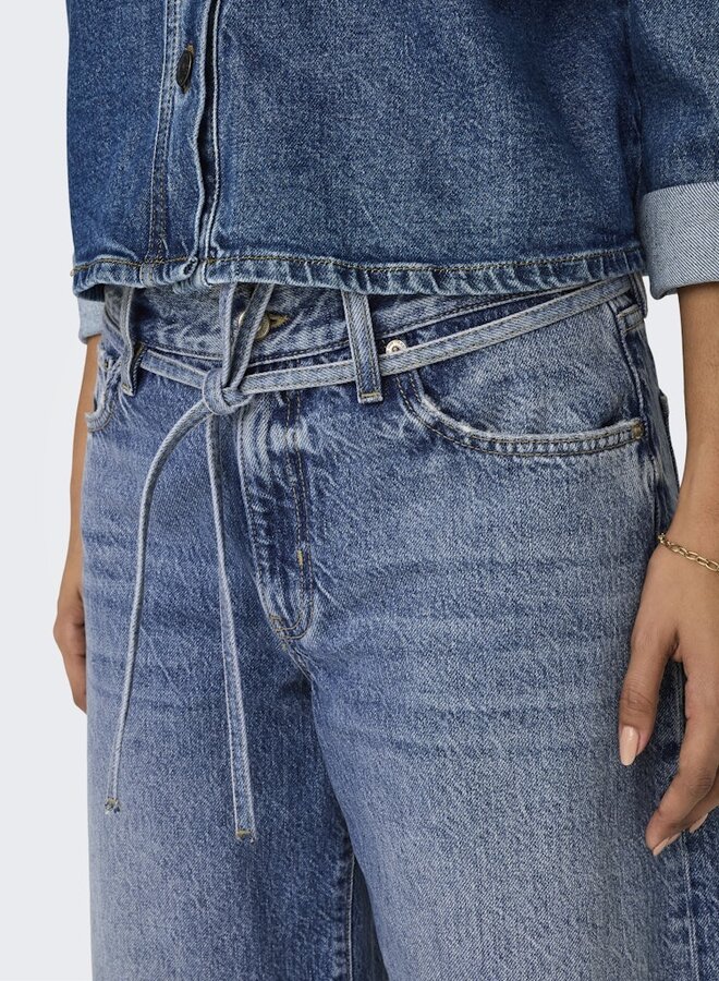 Only Straight Fit Jeans ONLGIANNE 15325796 - Medium Blue Denim