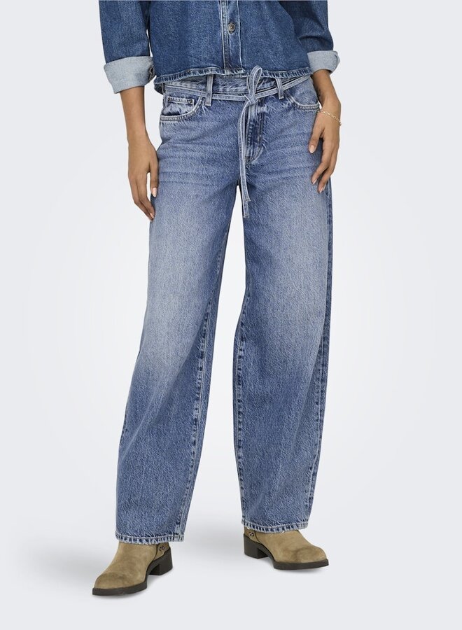 Only Straight Fit Jeans ONLGIANNE 15325796 - Medium Blue Denim