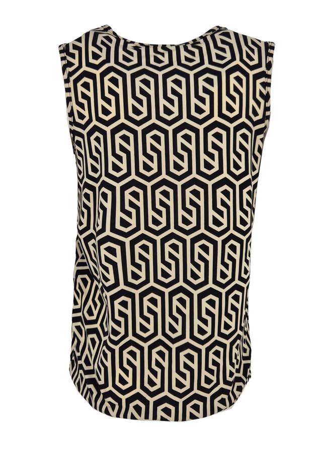 FOS Fashion Top 7437 Sisi - 001 Zwart