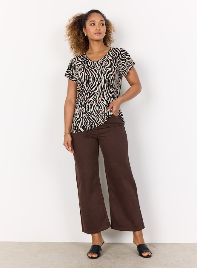 Soyaconcept Shirt 27006 - Zwart combi