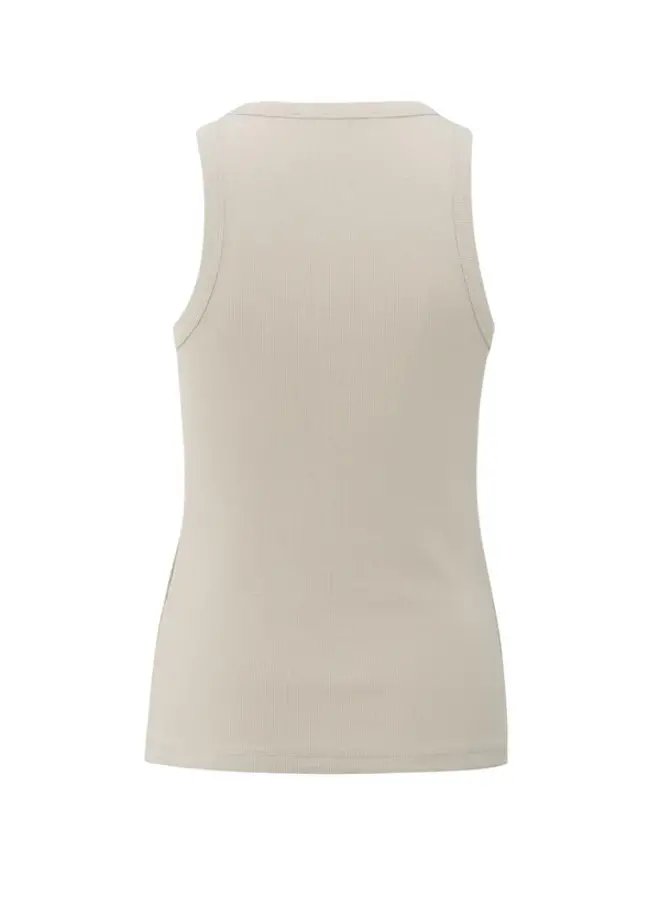 YAYA Singlet Top 01-729042-506 - 44501 Silver Lining Beige
