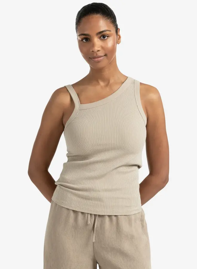 YAYA Ribtop 01-709292-506 - 71107 Seneca Rock Beige