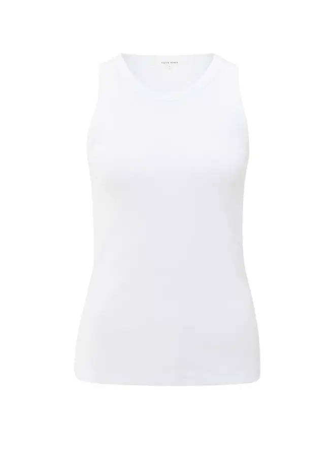 YAYA Geribde Singlet Top 01-729041-506 - 00000 Pure White
