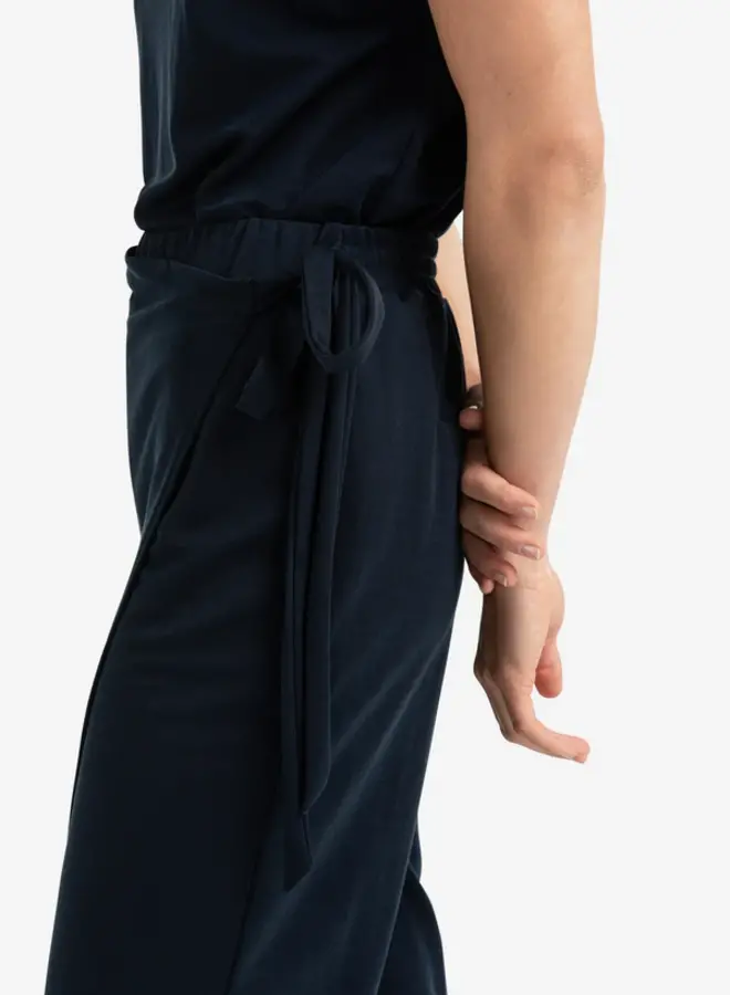 YAYA Broek Met Overslagrok 01-309199-506 - 94010 Total Eclipse Blue