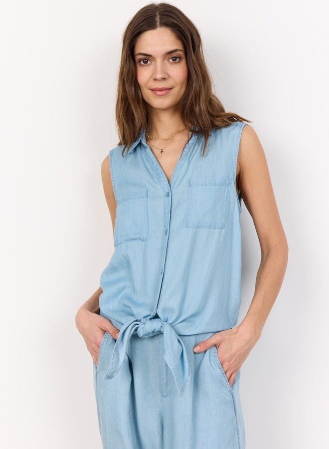 Soyaconcept Top 41150 Light Blue Denim