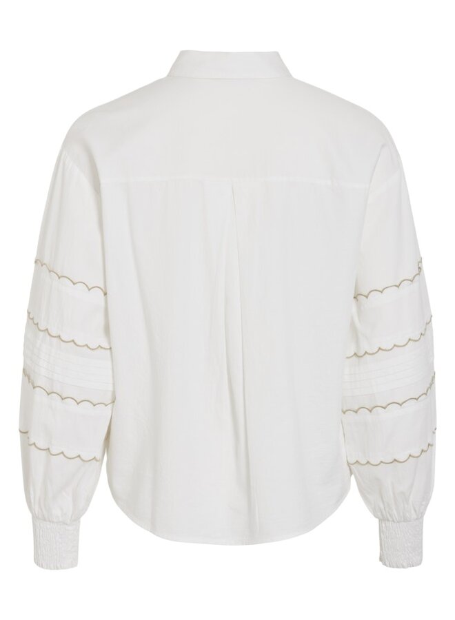 Vila Blouse VIAMBRE 14109290 - Snow White
