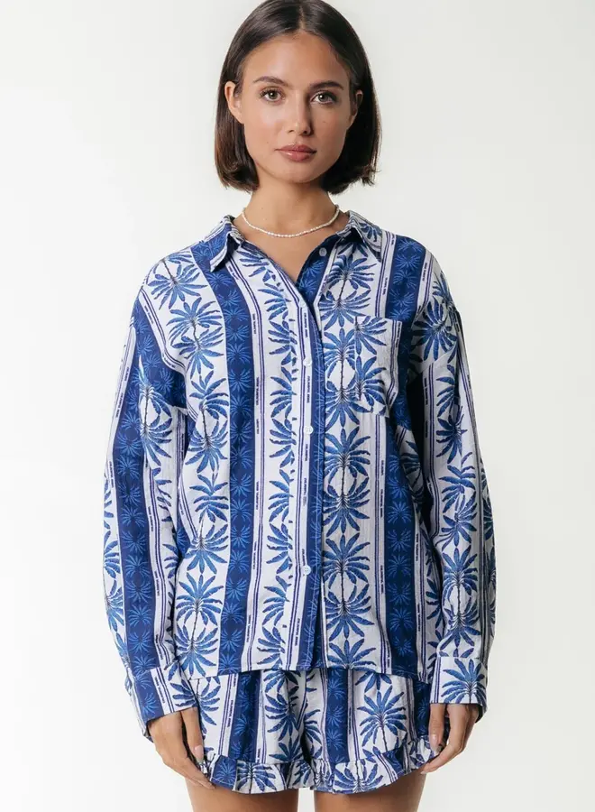 Colourful Rebel Short Sensa Ruffle WS116940 - 505 Bright Blue