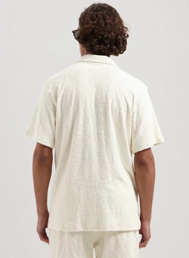 Dstrezzed Overhemd Korte Mouw Myron 311486 - 102 Offwhite