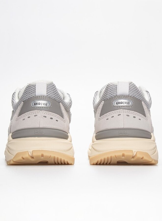 Hub Sneaker M6702M37-M23 - B51 Ice/Dull Silver/Wht/Ivory-Milky Gum