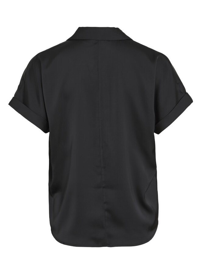 Vila Blouse - 14107405 - Black Beauty