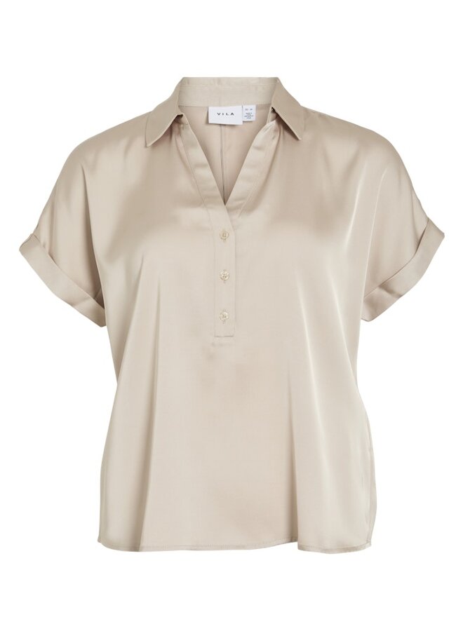 Vila Blouse - 14107405 - Cement