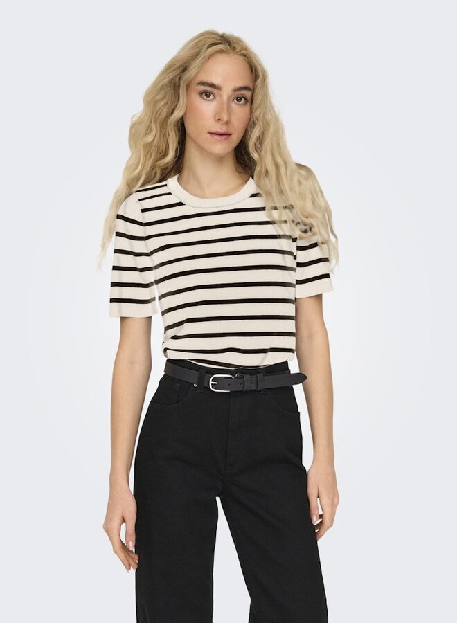 Only T-shirt ONLFIE 15344307 - Cloud Dancer