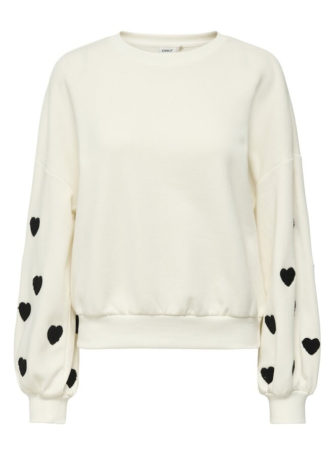 Only Sweatshirt ONLMACY 15352921 - Cloud Dancer