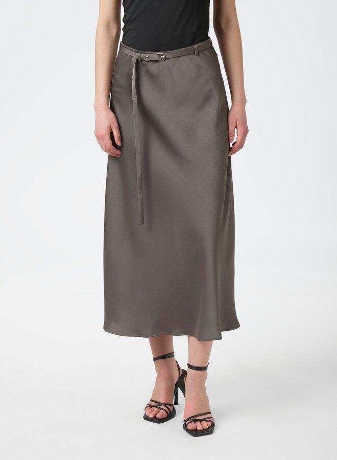 Neo Noir Satijnen Rok 165932 - 189 Warm Grey