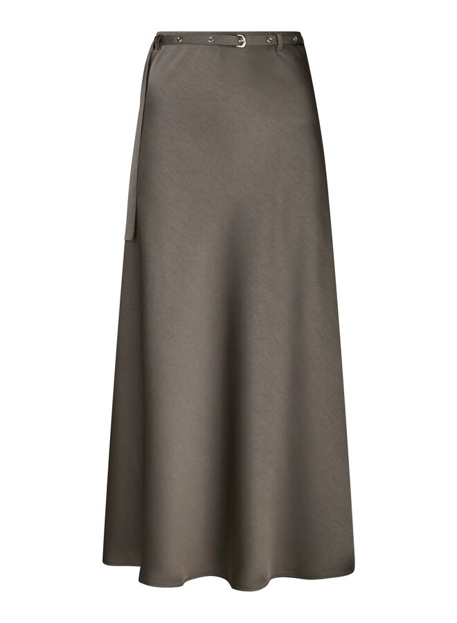 Neo Noir Satijnen Rok 165932 - 189 Warm Grey