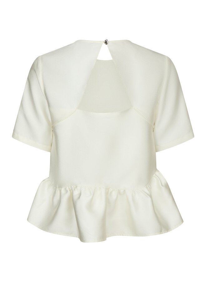 Neo Noir Satijnen Blouse Alva 165748 - 124 Ivory