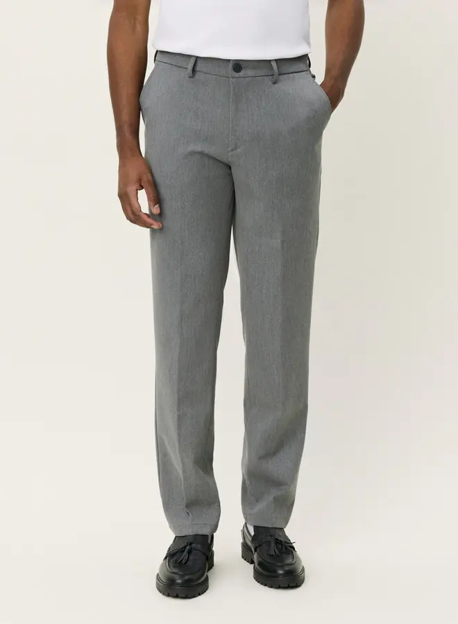 Les Deux Broek 100510070 Como Reg Suit Pants - 3232 Grey Melange