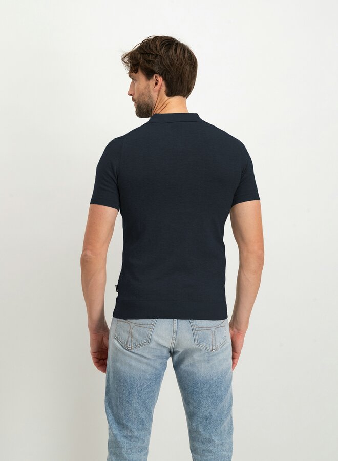 SAINT STEVE Polo CHRIS 19481 - Dark Navy