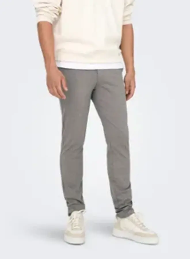Chinobroek ONSMARK  22022912 - Tobacco Brown