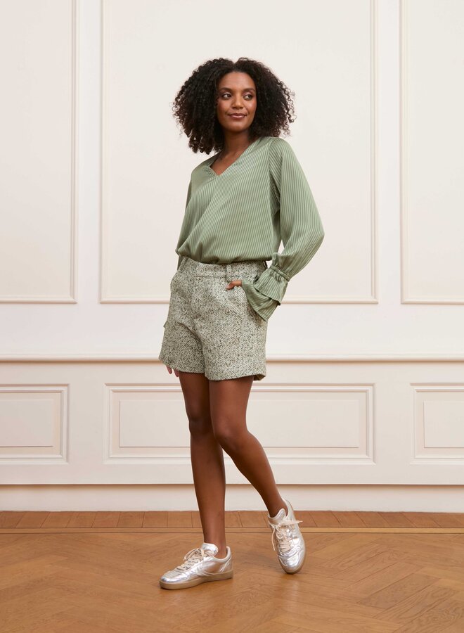 Blouse Sofie QG01.1 - Dark Green