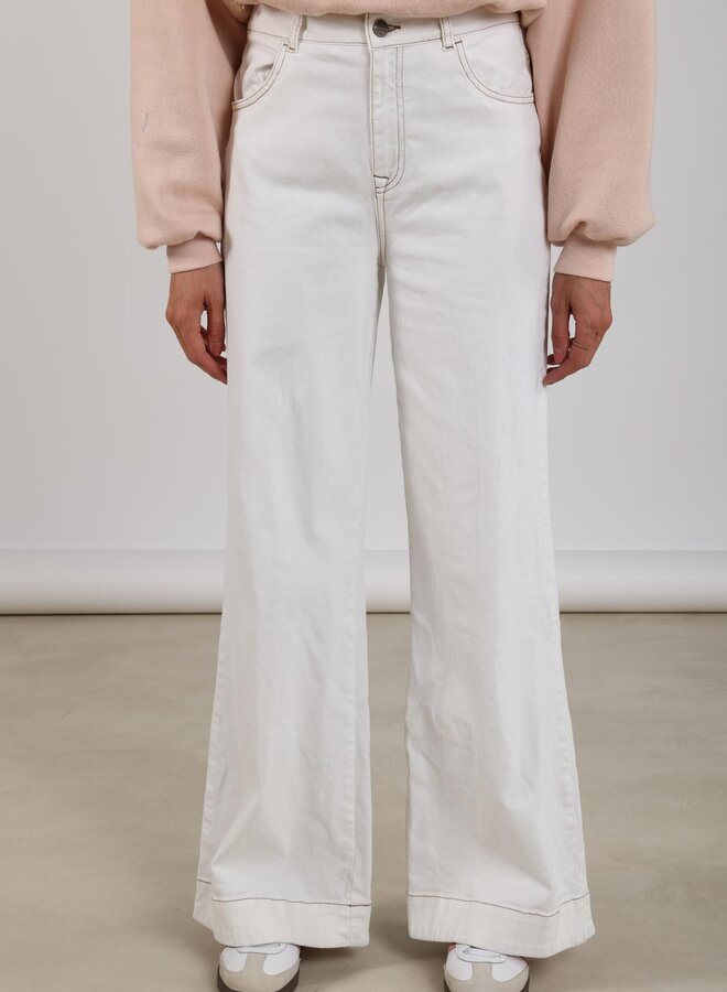 Broek Abby NKF09051 - 17 Off White