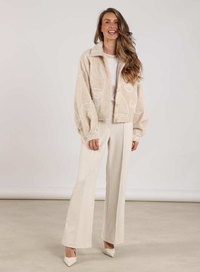 NUKUS Broek Jill NKS09008 - 17 Off White