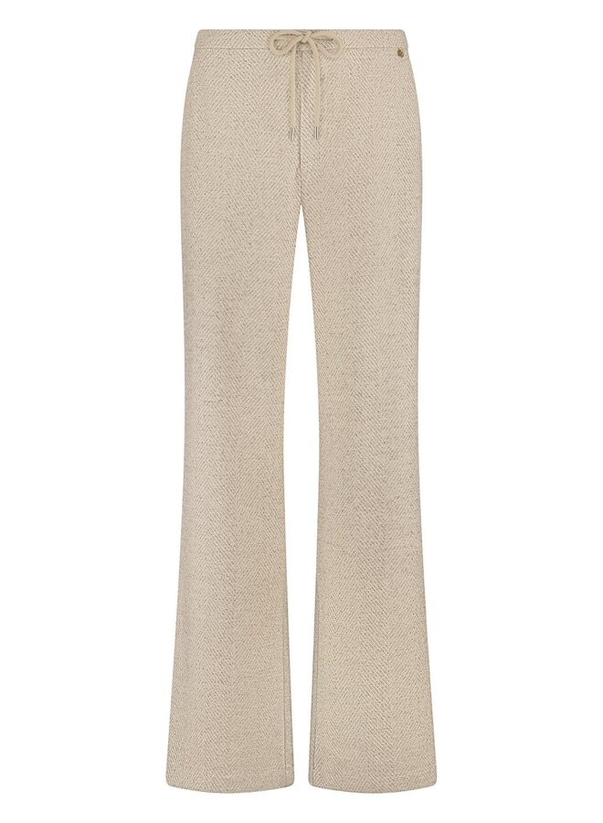 NUKUS Broek Vera Strass NKF09014 - 9 Sand