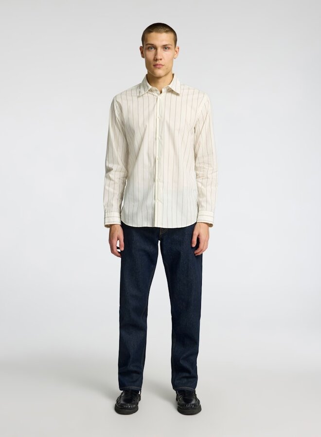 selected Broek Regular Fit BEN KORI 16098196 - Dark Blue Denim