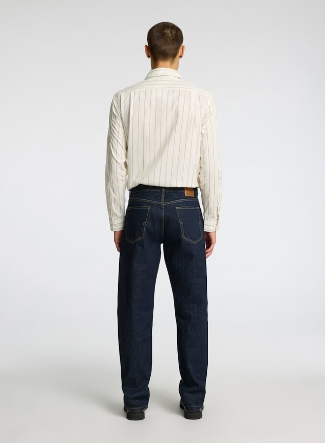selected Broek Regular Fit BEN KORI 16098196 - Dark Blue Denim