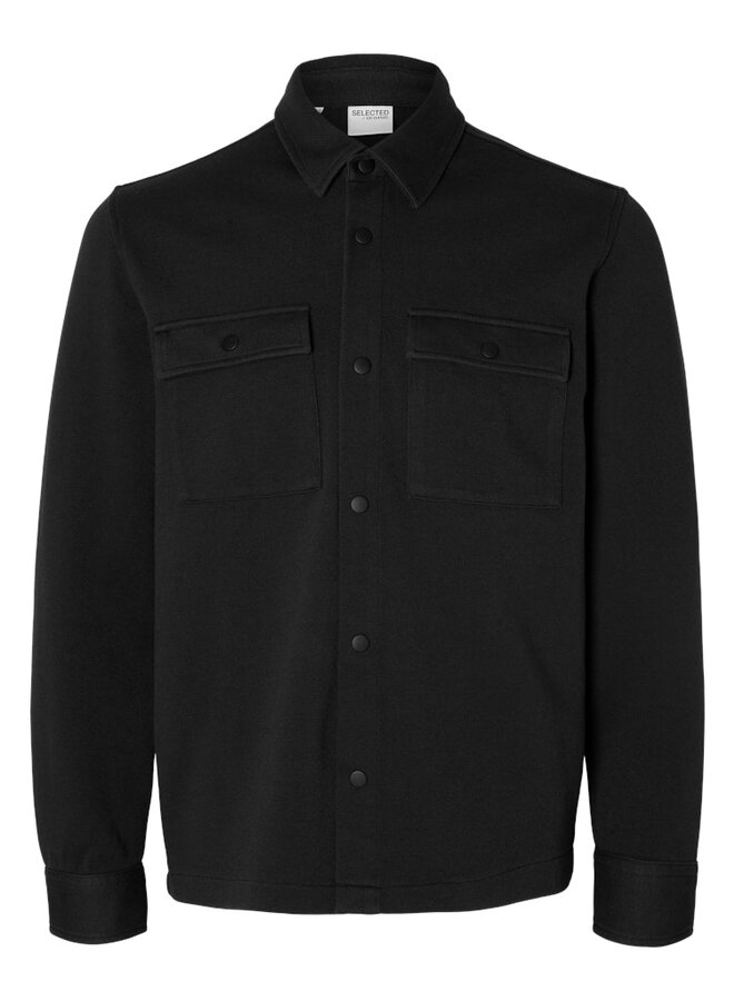 selected Overshirt  SLHJACKIE 16085115 - Black