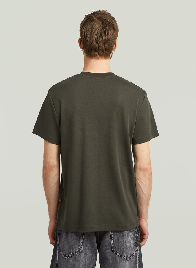 G-Star T-shirt Chest D26821-D976 - 995 Asfalt
