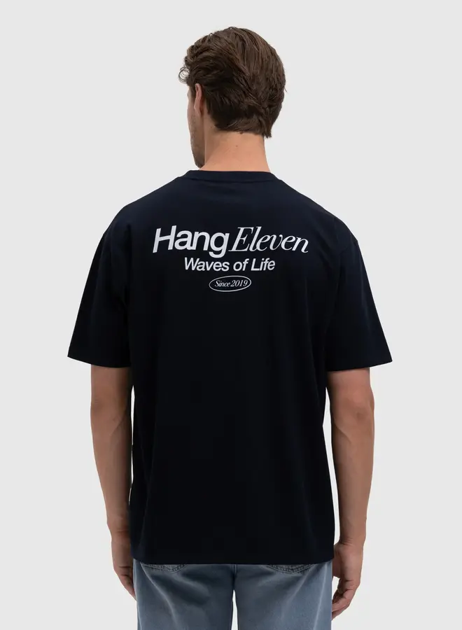 Hang Eleven T-Shirt Concept Tee - Navy Blue