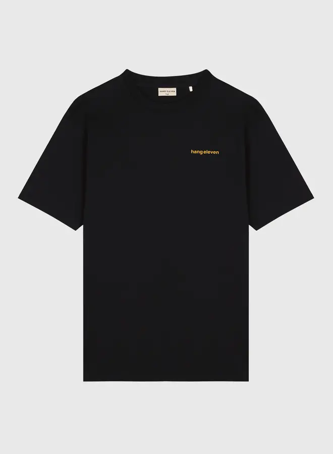 Hang Eleven T-Shirt Style Logo Tee - Black