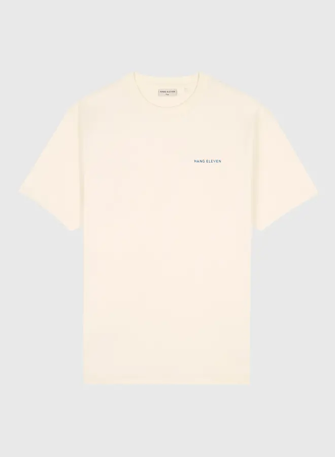 Hang Eleven T-Shirt Zigzag Tee - White Sand