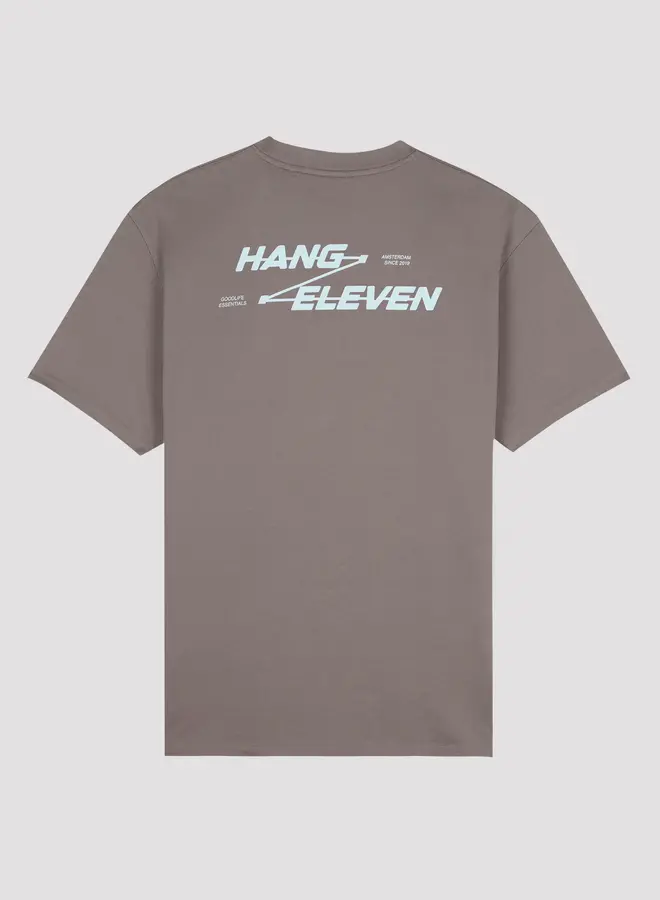 Hang Eleven T-Shirt Zigzag Tee - Anthracite