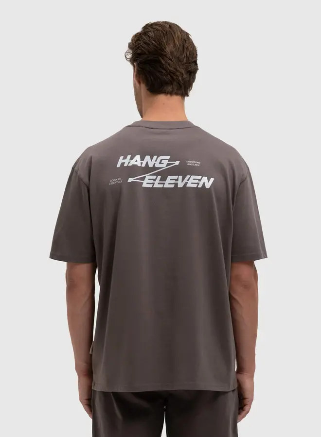 T-Shirt Zigzag Tee - Anthracite