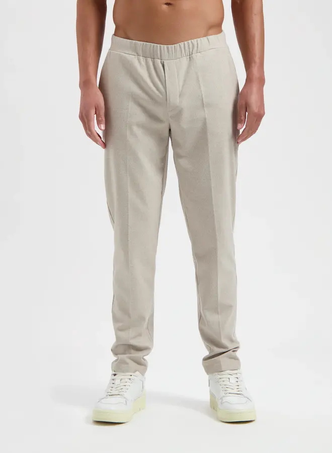 Hang Eleven Broek Clean Trouser - Sand Melange