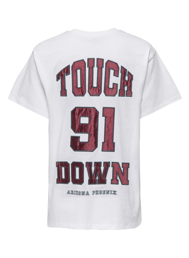 OnlyT-shirts ONLRIKKA Touch Down 15364787 - Bright White