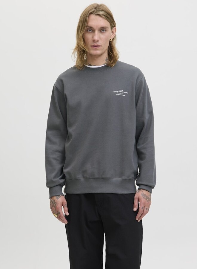 Jack & Jones Trui  JPRBLACHAD 12261386 - Volcanic Ash