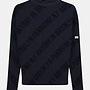 Penn&Ink Sweater AOP W25T1207 - 55 Navy