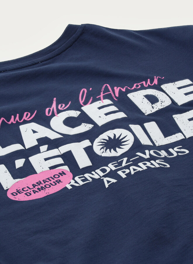 My Jewellery T-shirt place de l'étoile MJ13882-0675 - Donker Blauw