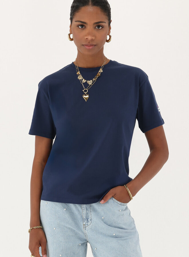 My Jewellery T-shirt place de l'étoile MJ13882-0675 - Donker Blauw